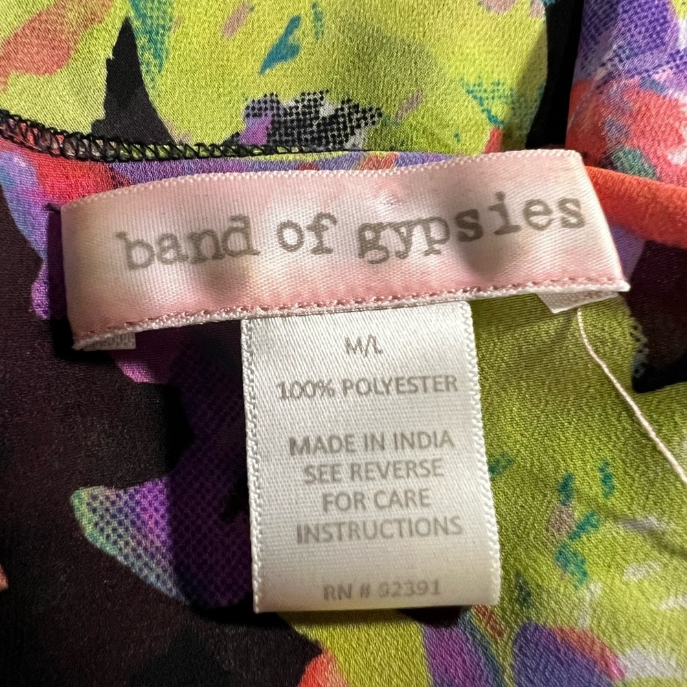 Band of Gypsies Floral Kimono Size M/L - Picture 4 of 5